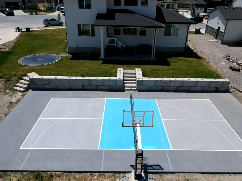 Pickleball project by Blue Rocky Mountain Construction