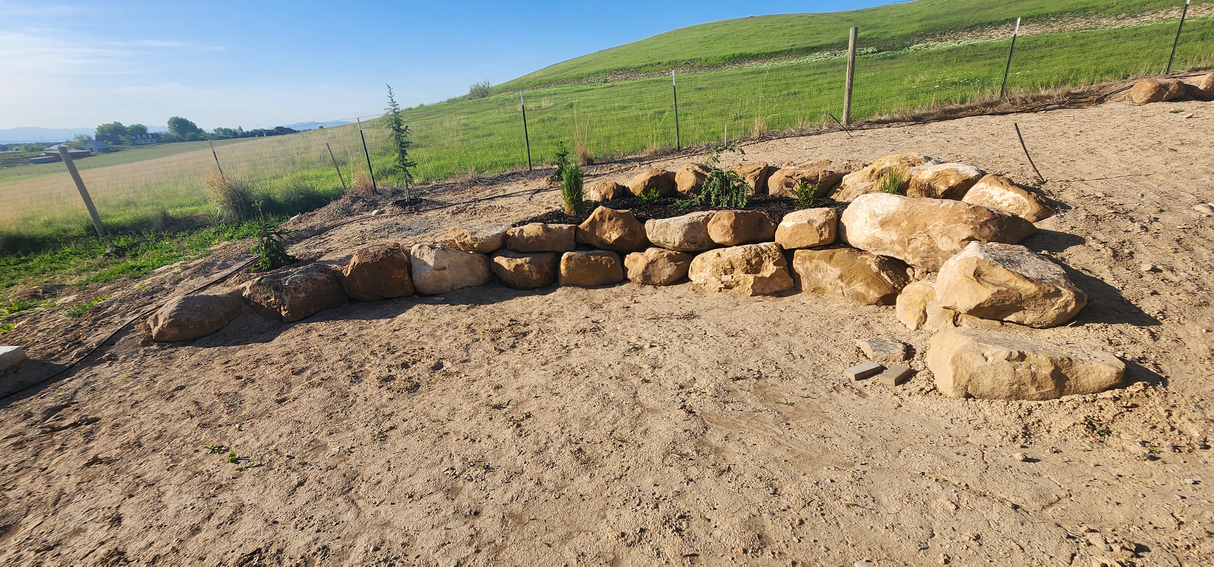 Rock Retaining Wall project photo