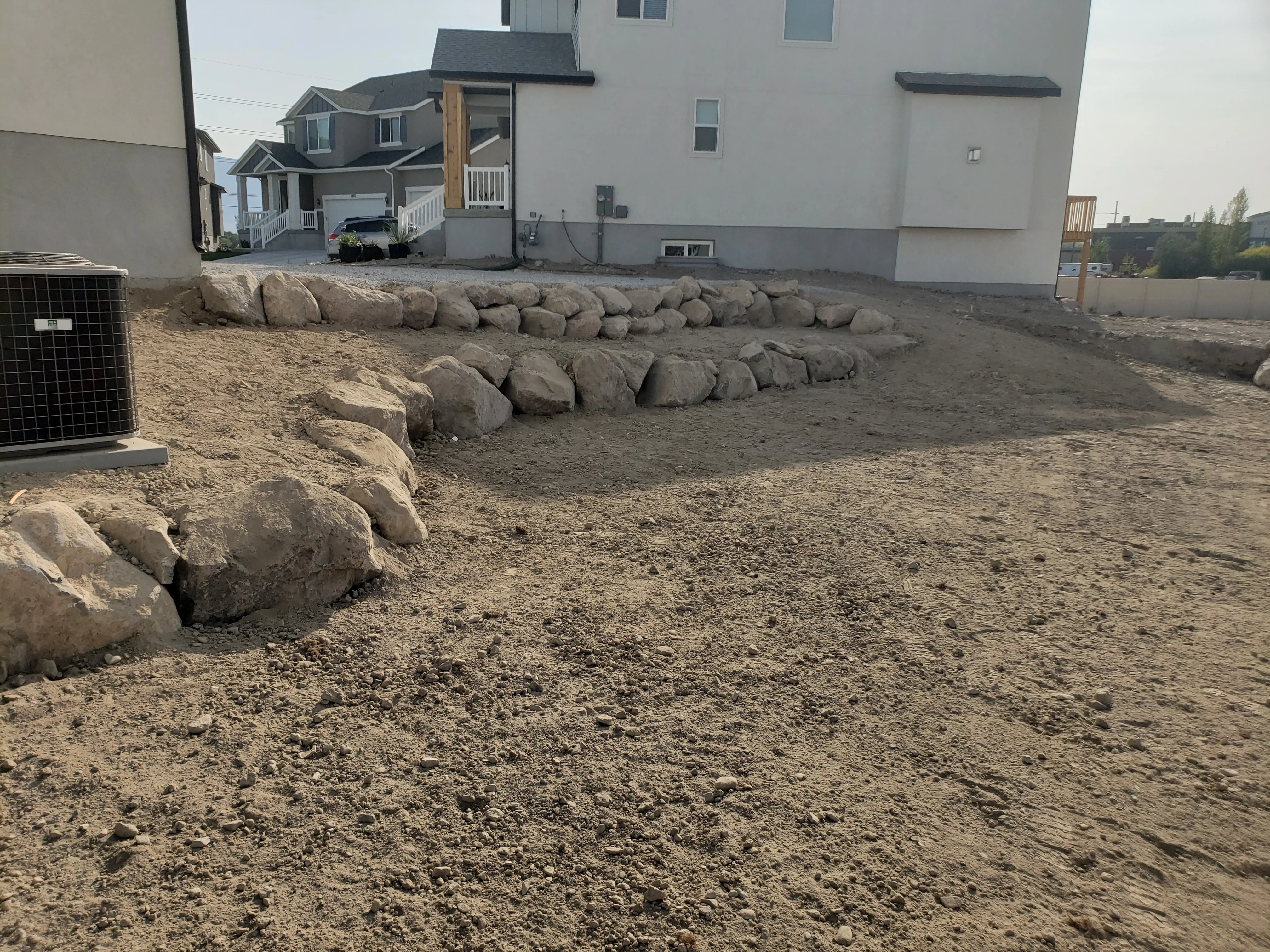 Tiered Rock Wall Design